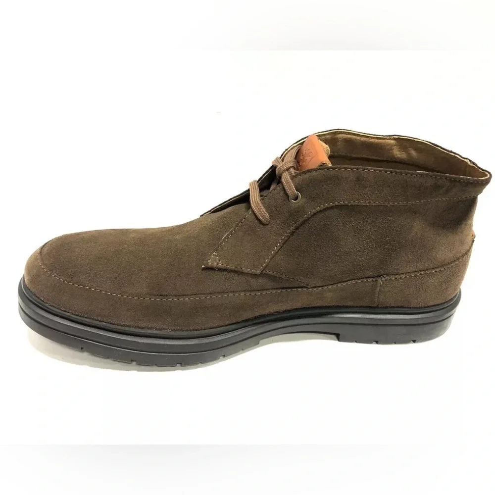 Stacy Adams Men’s Amherst Brown Suede Ankle Boots Size 11.5M